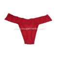 Elegant Lace Cotton Women thongs